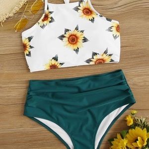 2 pc swimsuit, small